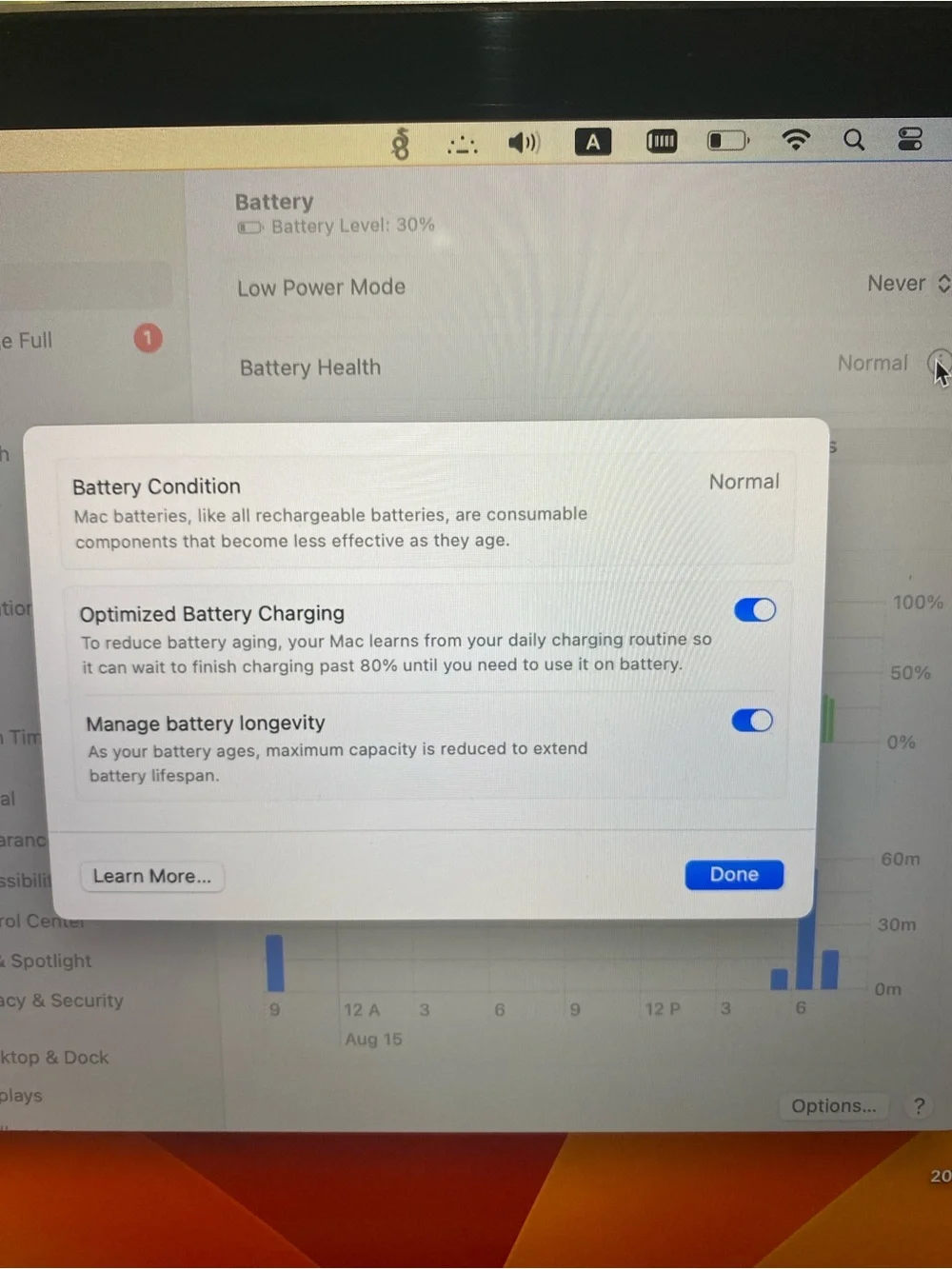 Apple MacBook Pro 2017 16 GB RAM 256 GB SSD Storage